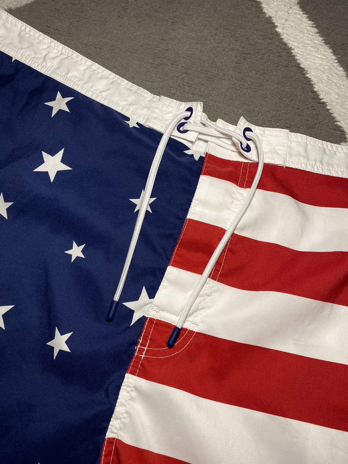 Polo Ralph Lauren × Ralph Lauren Polo Ralph Lauren men’s American Flag Swim Trunks Shorts Size US 40 / EU 56 - 5 Thumbnail