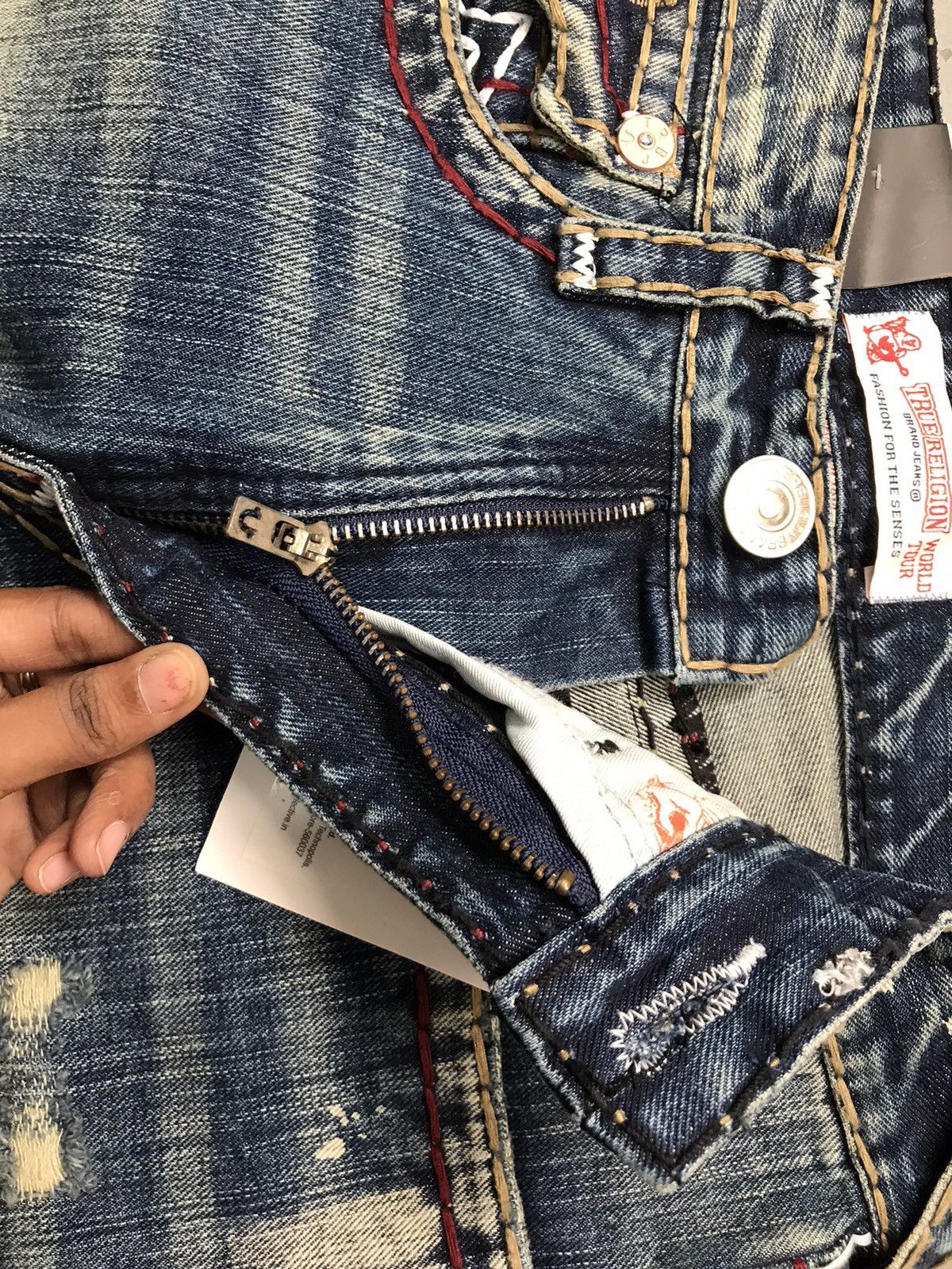 Vintage Vintage relaxed straight denim Size US 32 / EU 48 - 10 Thumbnail