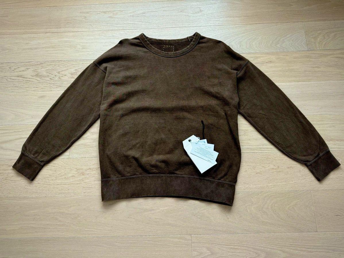 Visvim Visvim Jumbo Crew Sweater Natural Dye Dk Mud Size US M / EU 48-50 / 2 - 1 Thumbnail
