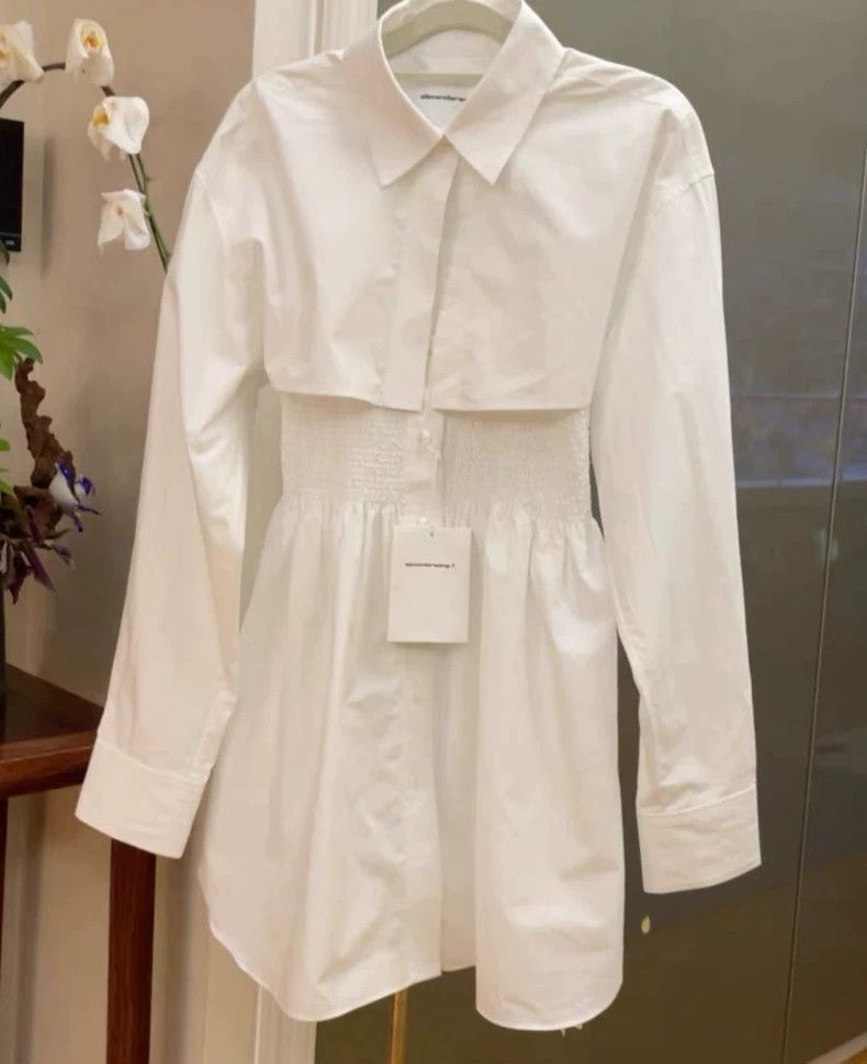 Alexander Wang Alexander Wang White Two-Piece Dress Size US S / EU 44-46 / 1 - 1 Thumbnail
