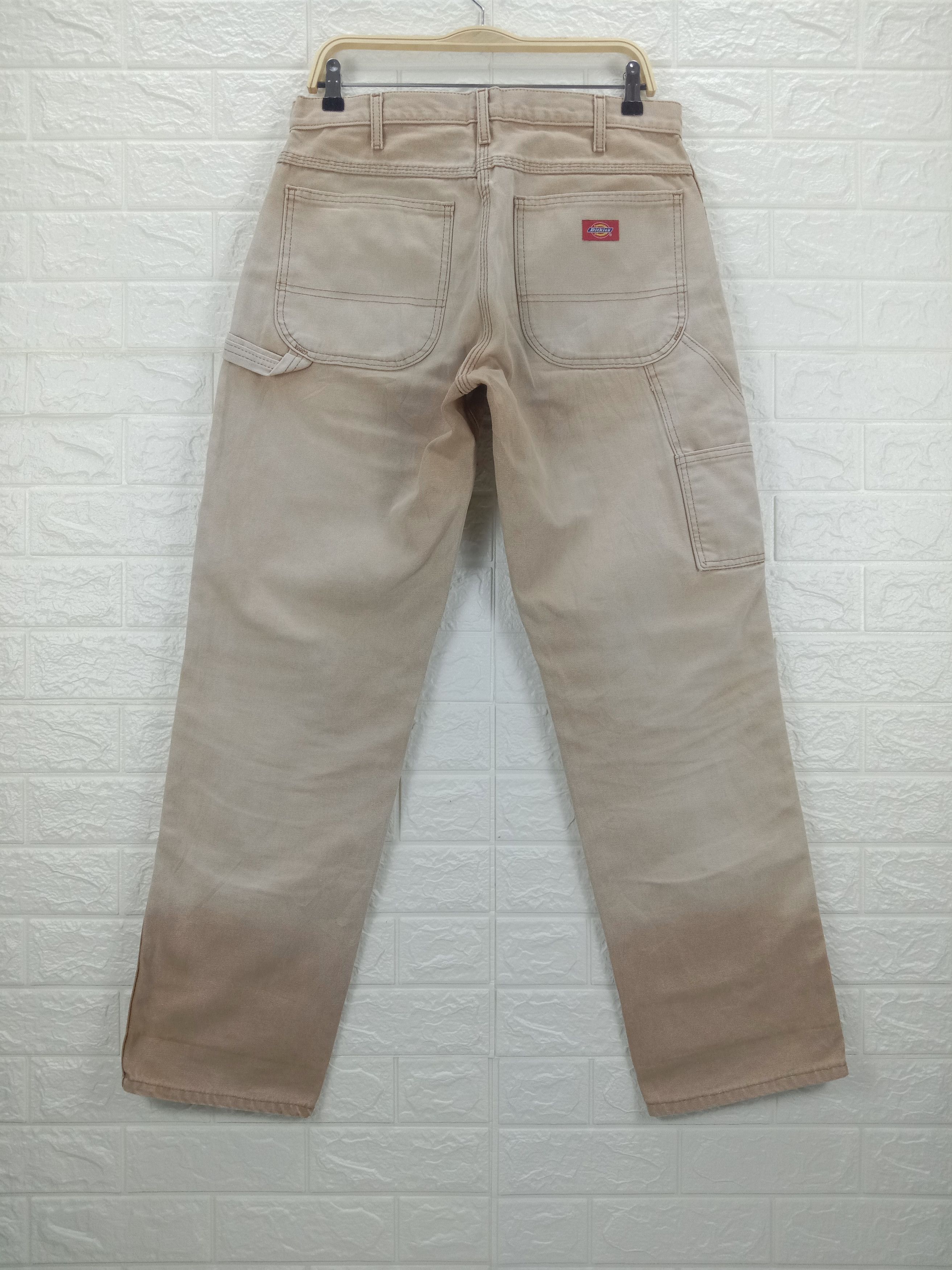 Dickies Vintage Dickies Carpenter Faded Tan Jeans Size US 32 / EU 48 - 5 Thumbnail