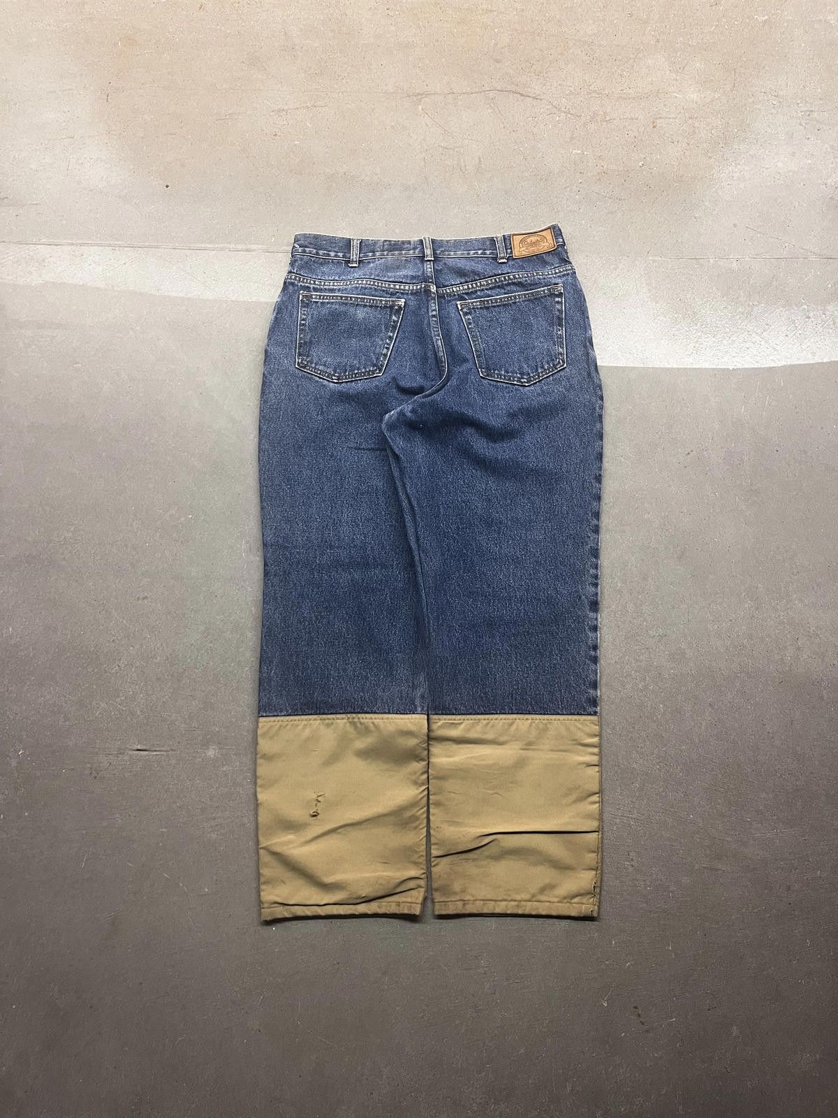 Cabelas Cabelas Double Knee Carpenter Work Straight Leg Jeans Size US 34 / EU 50 - 5 Thumbnail