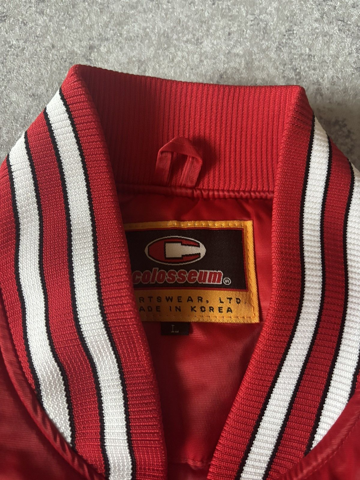 Colosseum Athletics VINTAGE COLOSSEUM WISCONSIN BOMBER JACKET Size US L / EU 52-54 / 3 - 5 Thumbnail