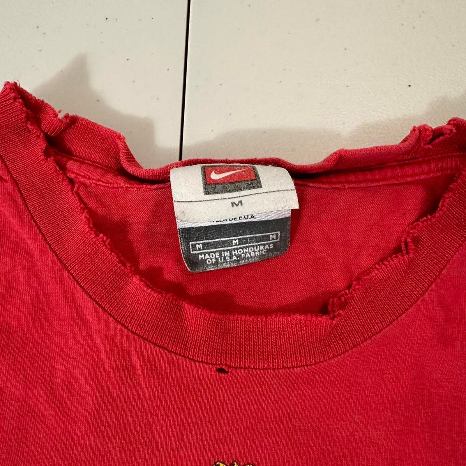 Nike Vintage Nike Manchester United Wayne Rooney Red T Shirt Size US M / EU 48-50 / 2 - 3 Thumbnail
