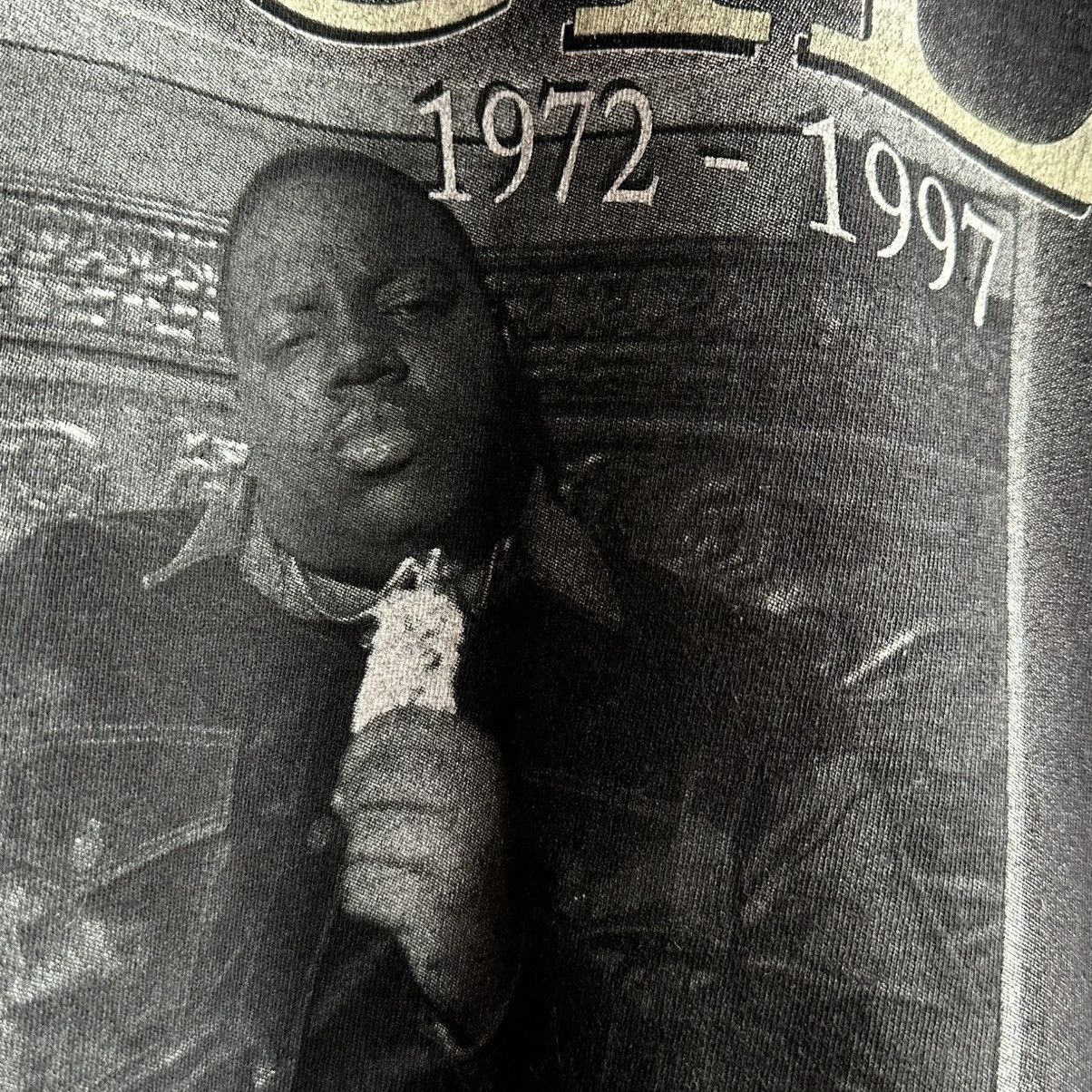Rap Tees × Vintage VINTAGE NOTORIOUS B.I.G. BIGGIE SMALLS RAP PROMO TEE Size US XL / EU 56 / 4 - 4 Thumbnail