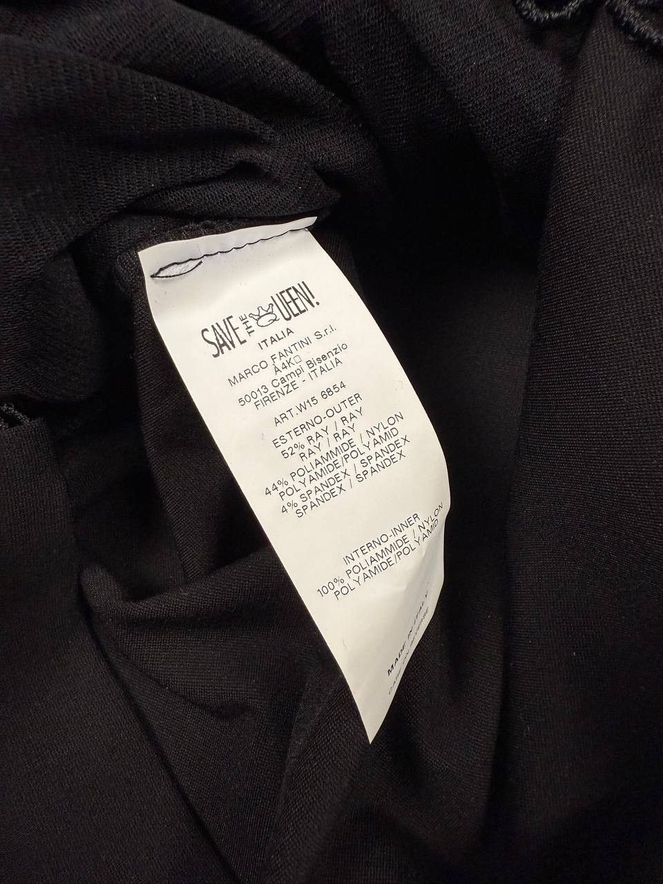 Other Save The Queen Black Embroidered Blouse Size L / US 10 / IT 46 - 6 Thumbnail