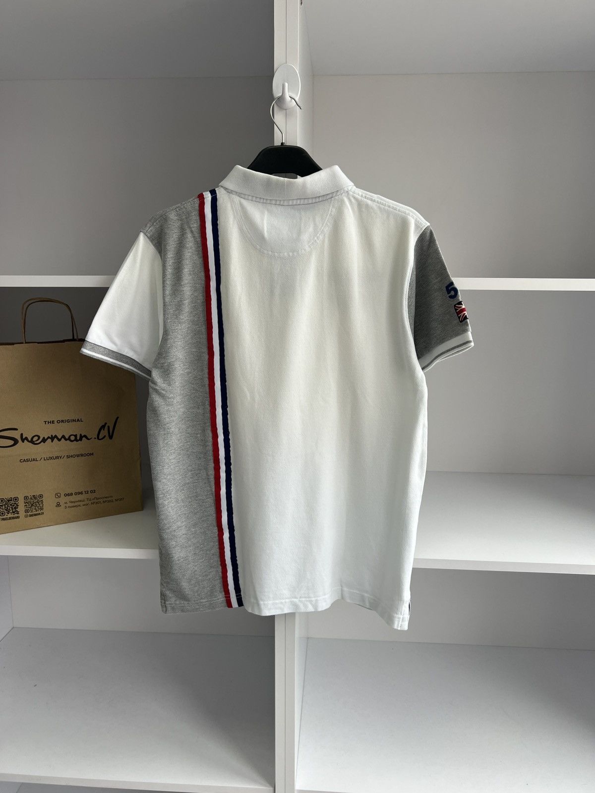 Hackett × Vintage Vintage Aston Martin Racing Polo T-Shirt Size US L / EU 52-54 / 3 - 11 Thumbnail