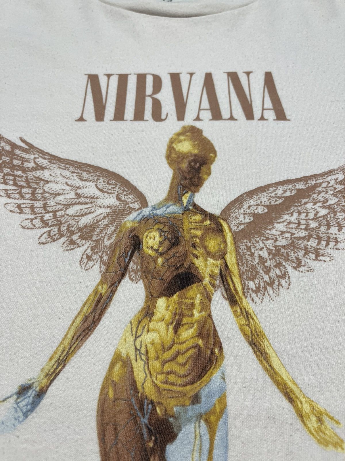 Abercrombie & Fitch Vintage 90’s Nirvana In Utero single stitch relaxed fit tee Size US M / EU 48-50 / 2 - 3 Thumbnail