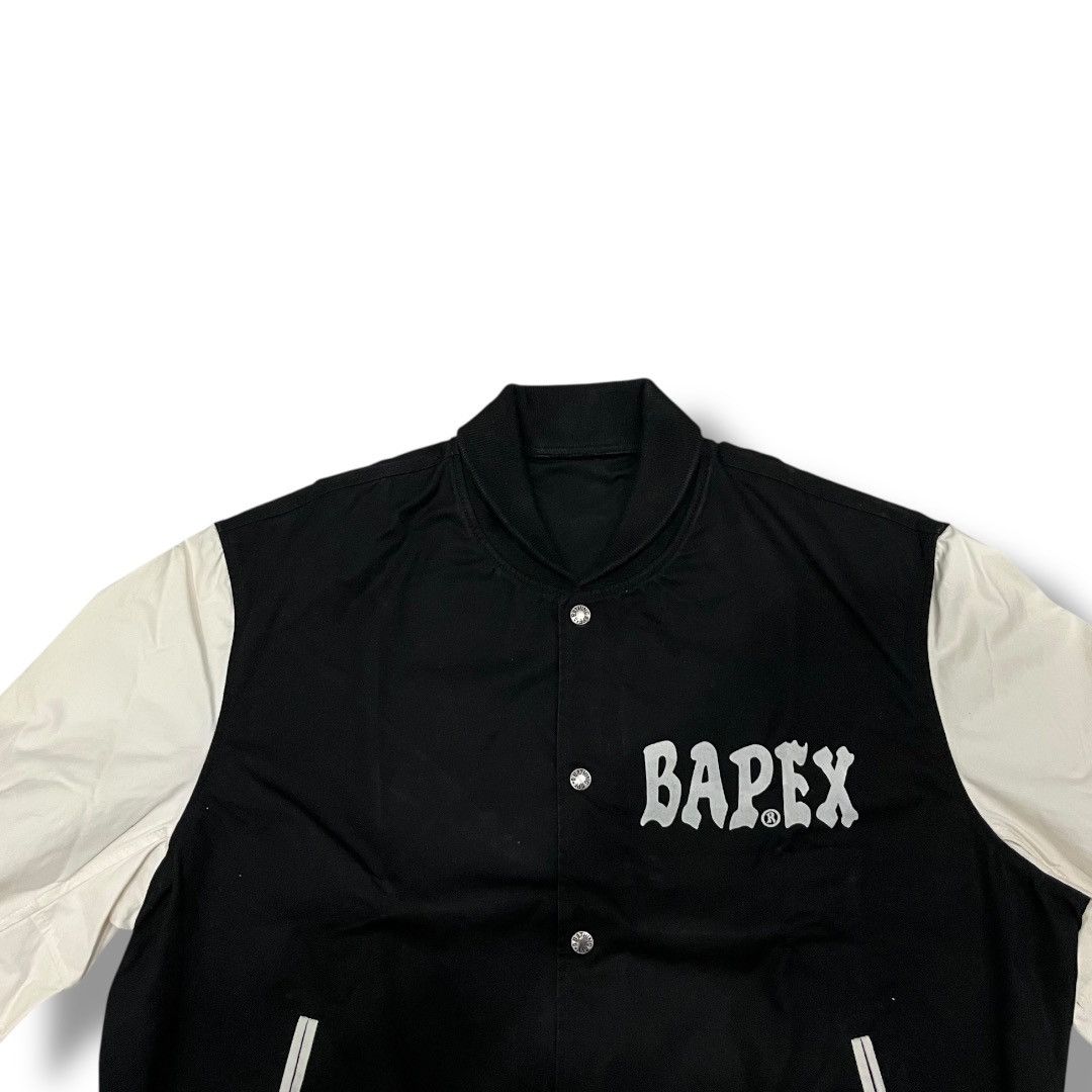 Bape BAPEX Simple Logo Varsity Jacket Size US XL / EU 56 / 4 - 3 Thumbnail