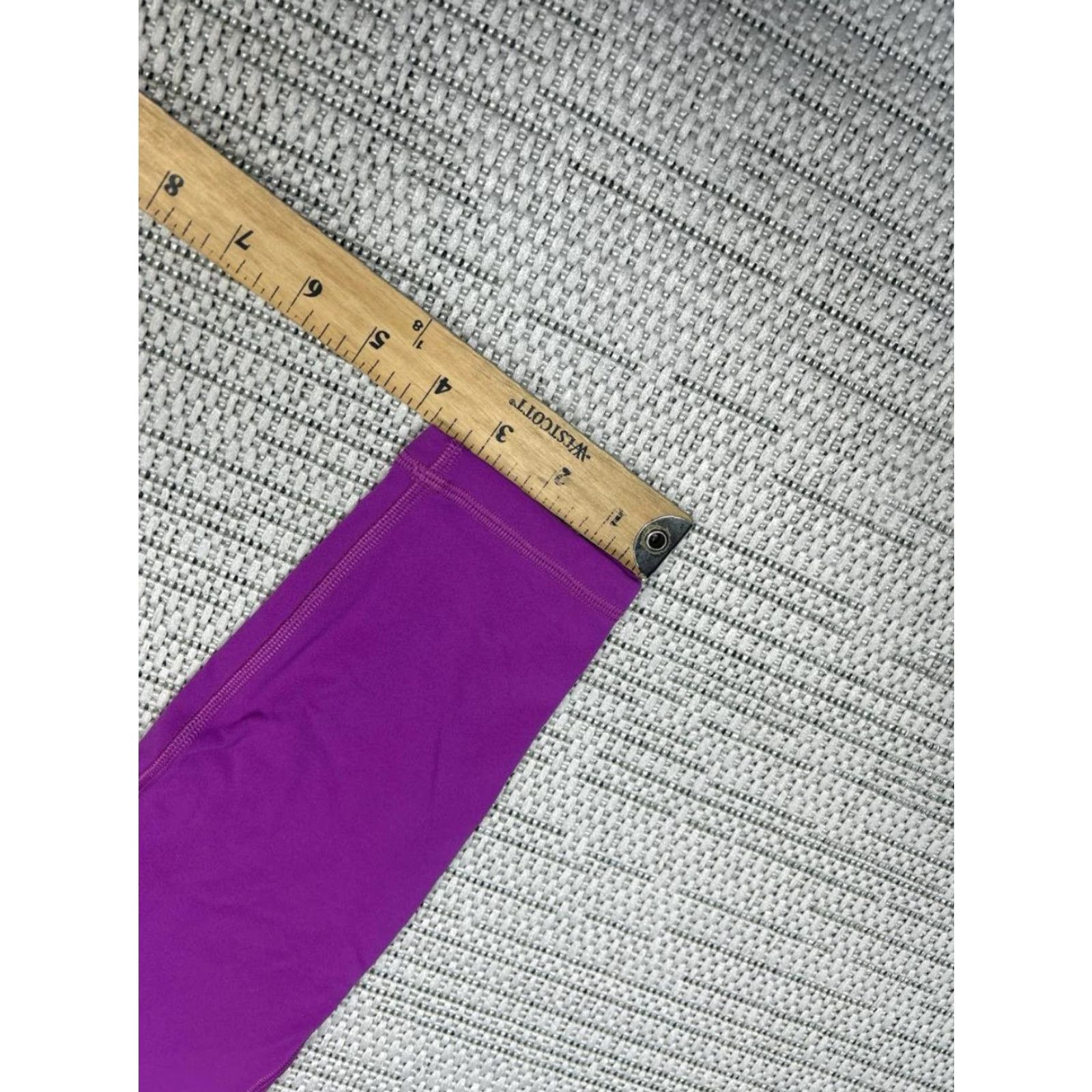 Lululemon Lululemon Align Pant Women 2 Purple Nylon Spandex Pockets Ankle Skinny Solid 24'' Inseam Athleisure Modern Size 26" / US 2 / IT 38 - 4 Thumbnail