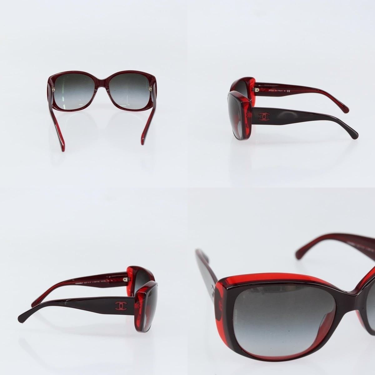 Chanel Chanel CC Plastic Sunglasses Size ONE SIZE - 3 Thumbnail