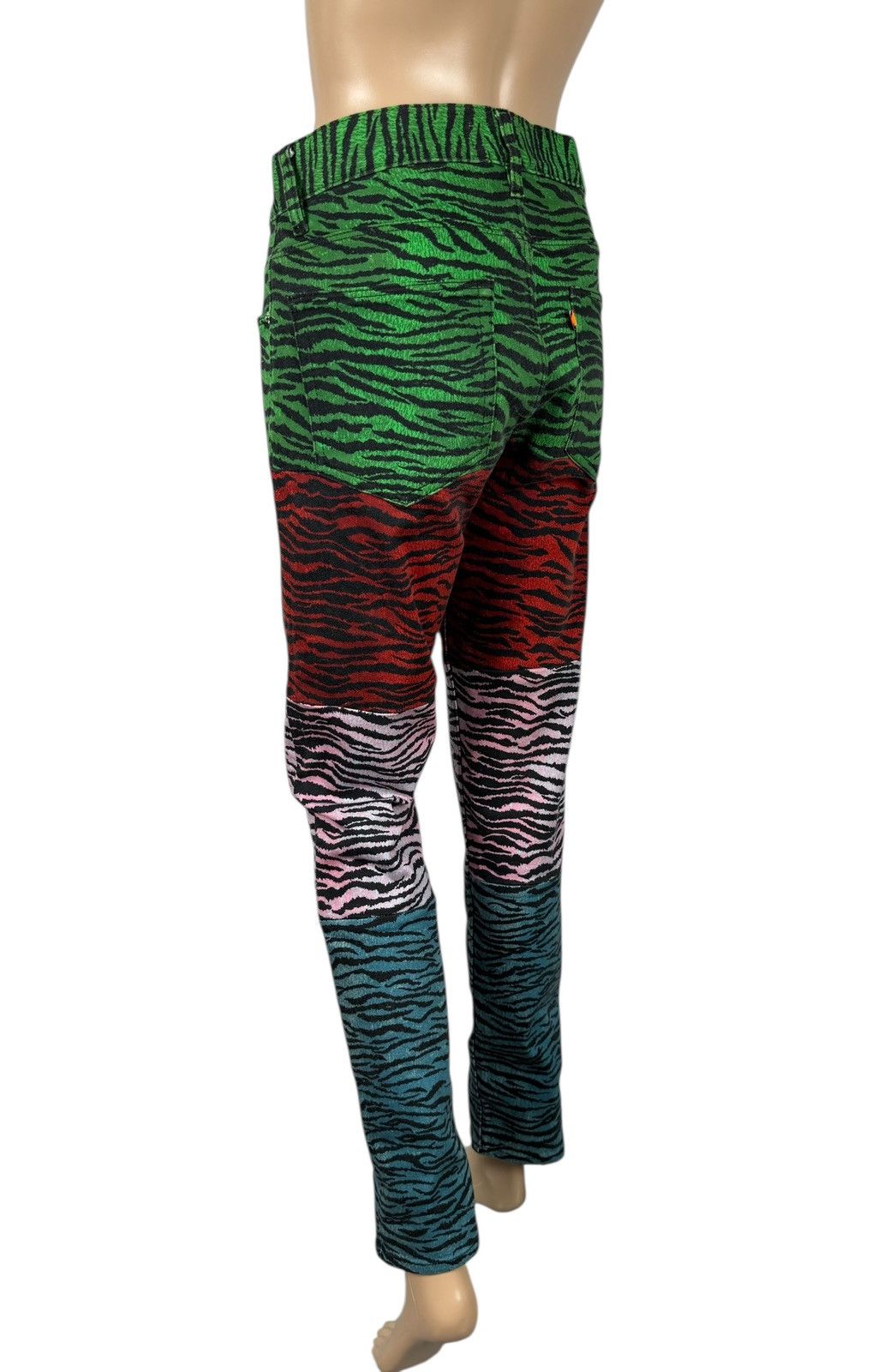 H&M × Kenzo Kenzo Jungle H&M Multicolor Animal Printed Jeans size 31 Size 31" - 7 Thumbnail
