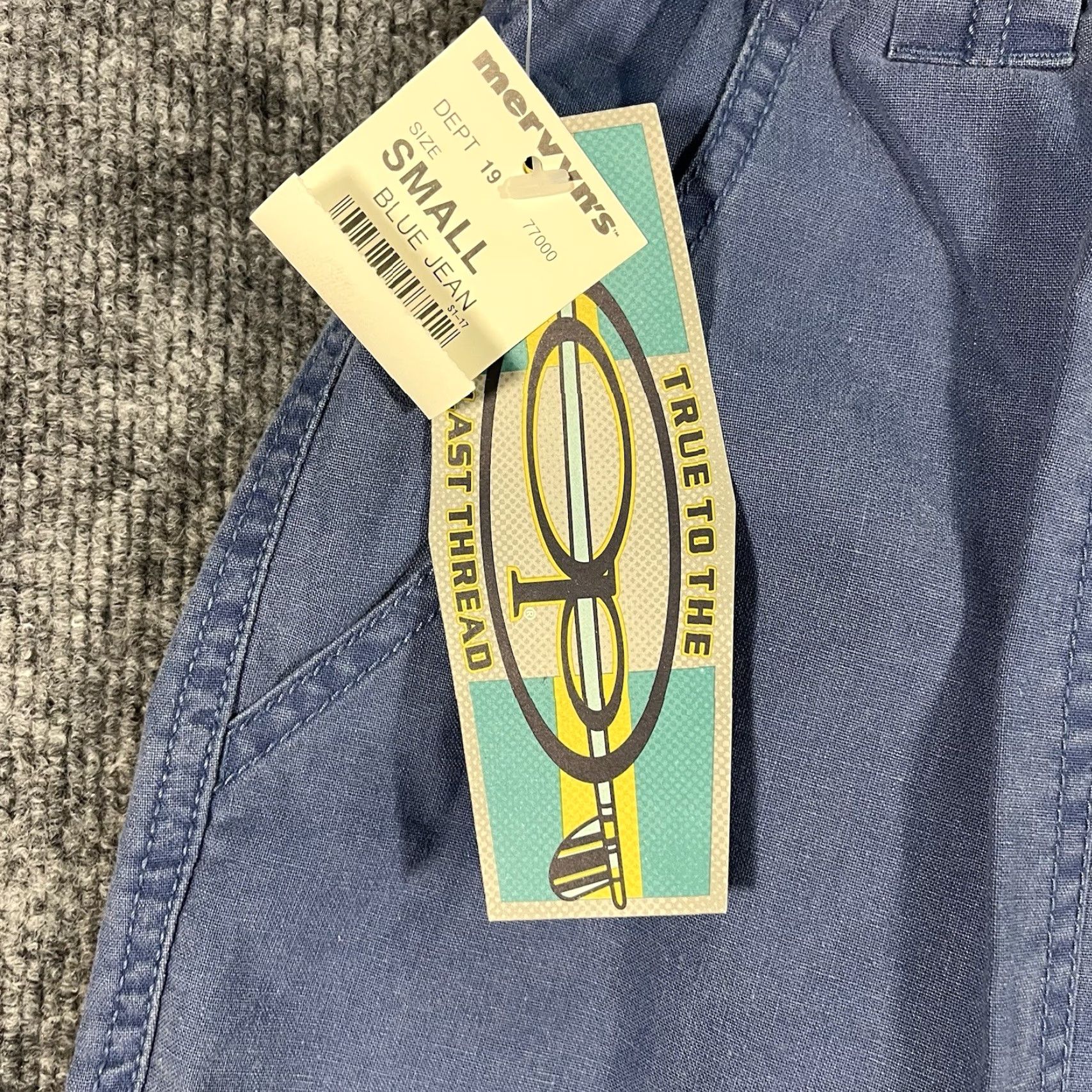 Ocean Pacific VINTAGE Op Ocean Pacific Shorts Bermuda Mens 25 Waist Beach 80s Surf Skate NEW Blue Size US 29 - 2 Thumbnail