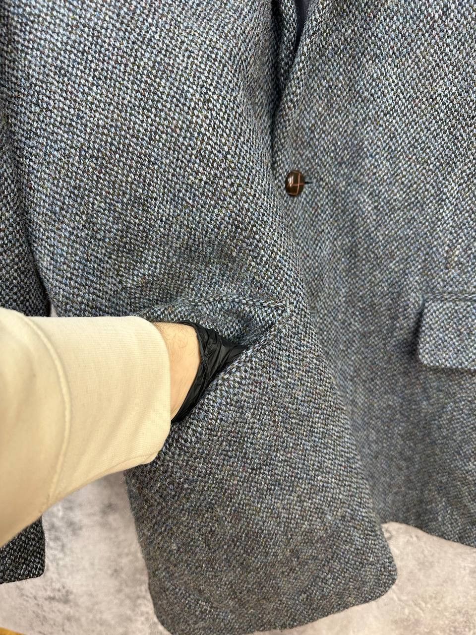 Harris Tweed Harris Tweed British Heritage Wool Blazer Handwoven Scotland Size 40L - 9 Thumbnail