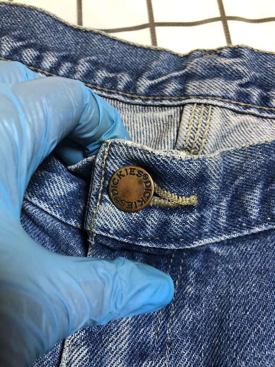 Dickies Dickies Men's Jeans Blue Denim Mid-Rise 5-Pockets Straight Size US 34 / EU 50 - 13 Thumbnail