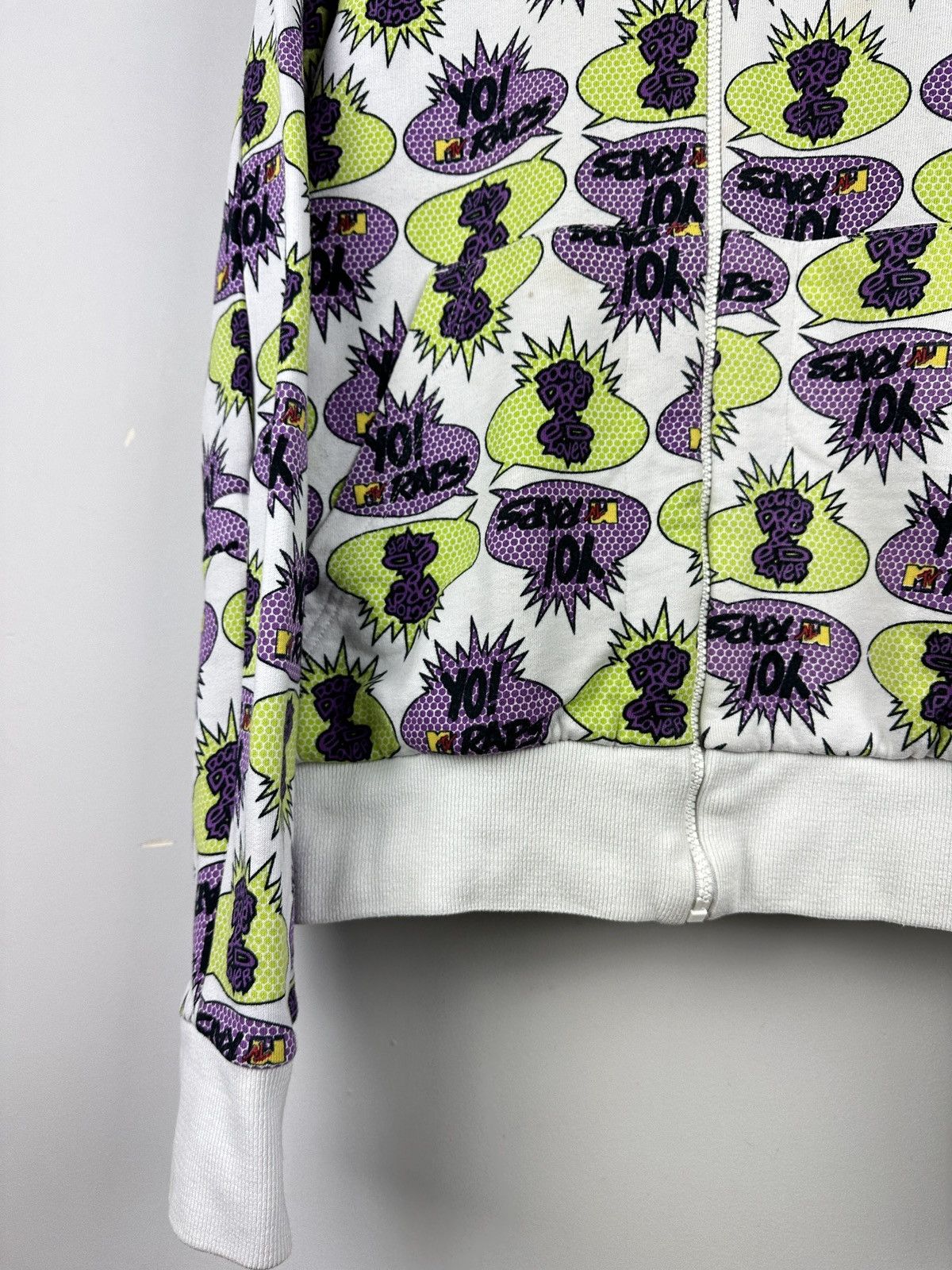 Mtv × Puma VTG Puma x Mtv Yo Raps Dr. Dre & Ed Lover Full Zip Hoodie Size US M / EU 48-50 / 2 - 5 Thumbnail