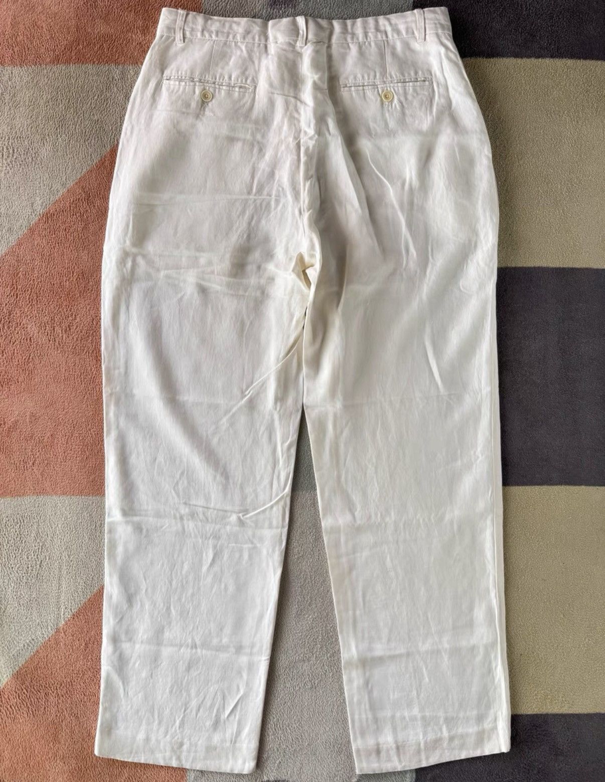 Polo Ralph Lauren Ralph Lauren Polo RL Silk Linen Pants K22 Size US 32 / EU 48 - 2 Thumbnail
