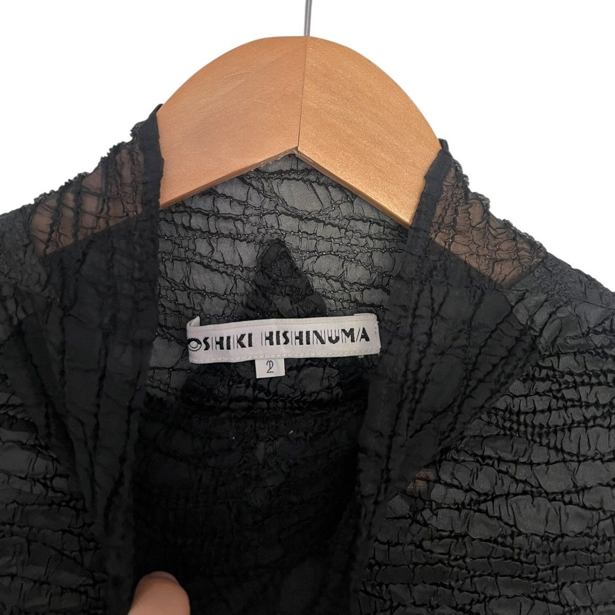 Yoshiyuki Konishi Yoshiki hisinuma pleat shirt Size S / US 4 / IT 40 - 2 Thumbnail