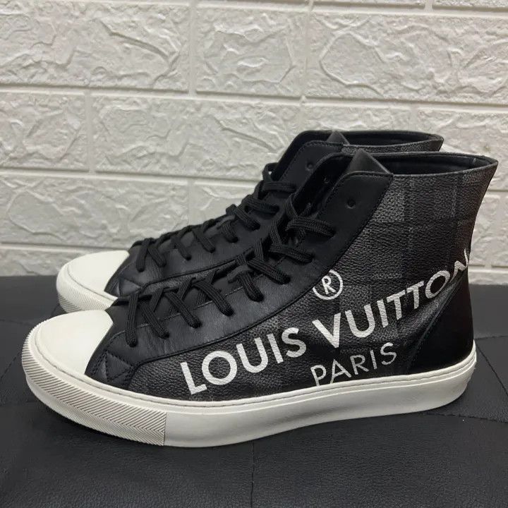 Louis Vuitton Louis Vuitton High-Top Fashion Sneakers for Men -2508 Size US 8 / EU 41 - 1 Thumbnail