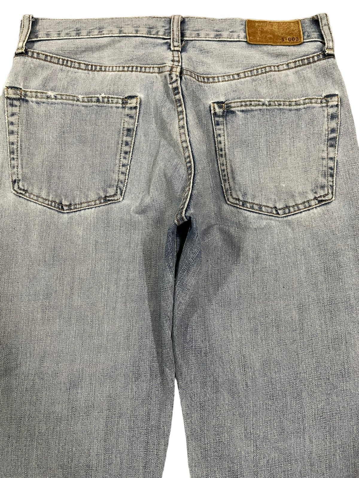 Uniqlo Vintage Japanese Uniqlo Blue Wash Style Baggy Jeans Size US 30 / EU 46 - 4 Thumbnail