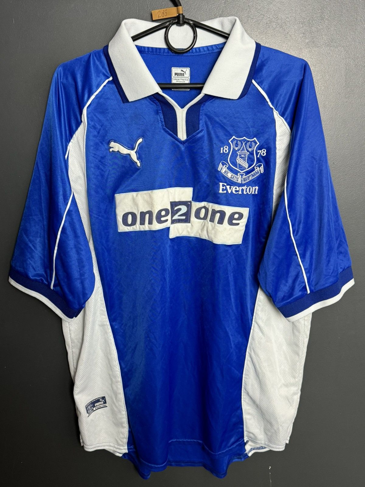 Puma Everton 00/02 Home Football Jersey Size US L / EU 52-54 / 3 - 1 Thumbnail