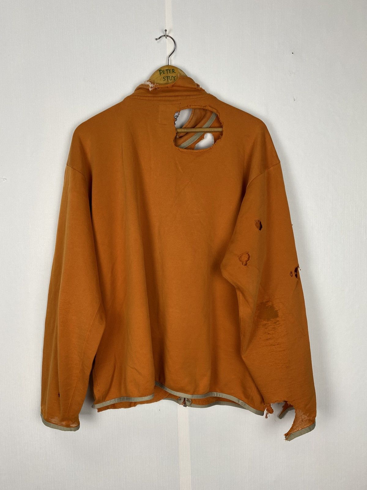 Stussy Stussy big hole distress style sweater Size US L / EU 52-54 / 3 - 3 Thumbnail