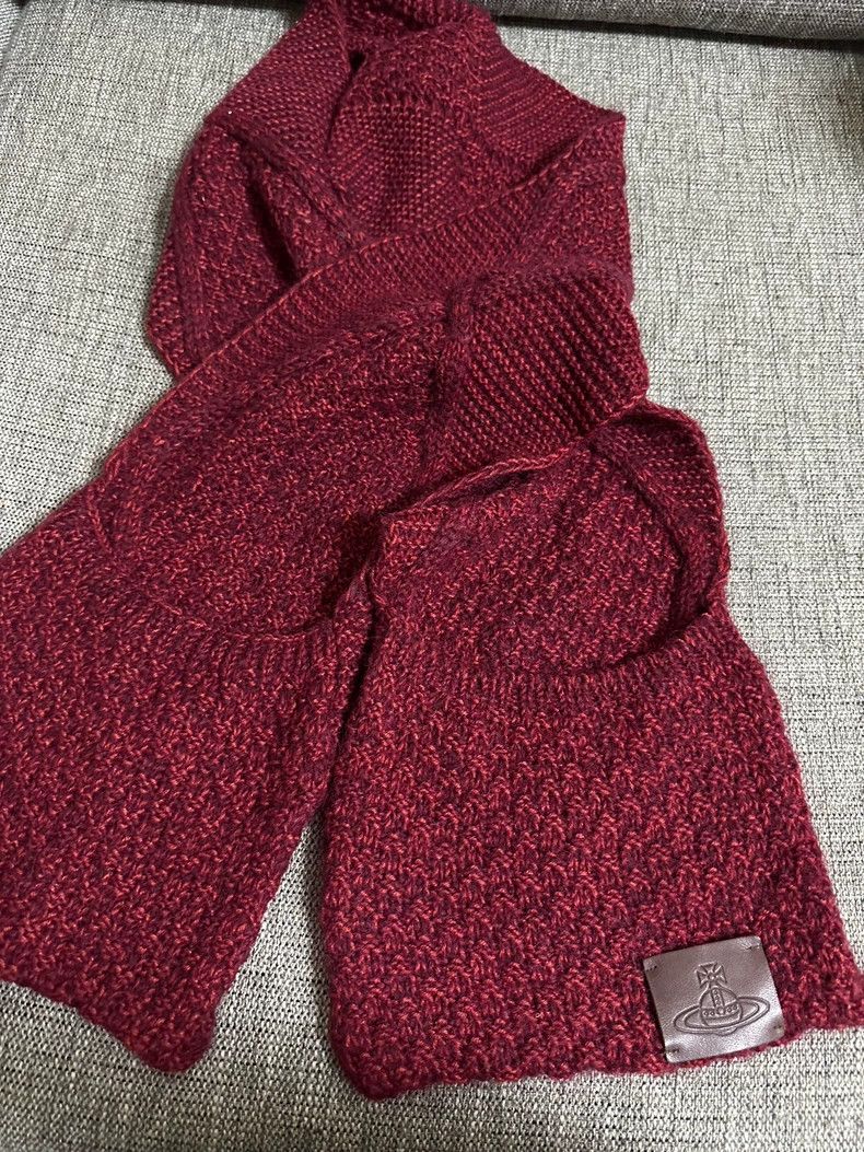 Vivienne Westwood Pocket knit scarf