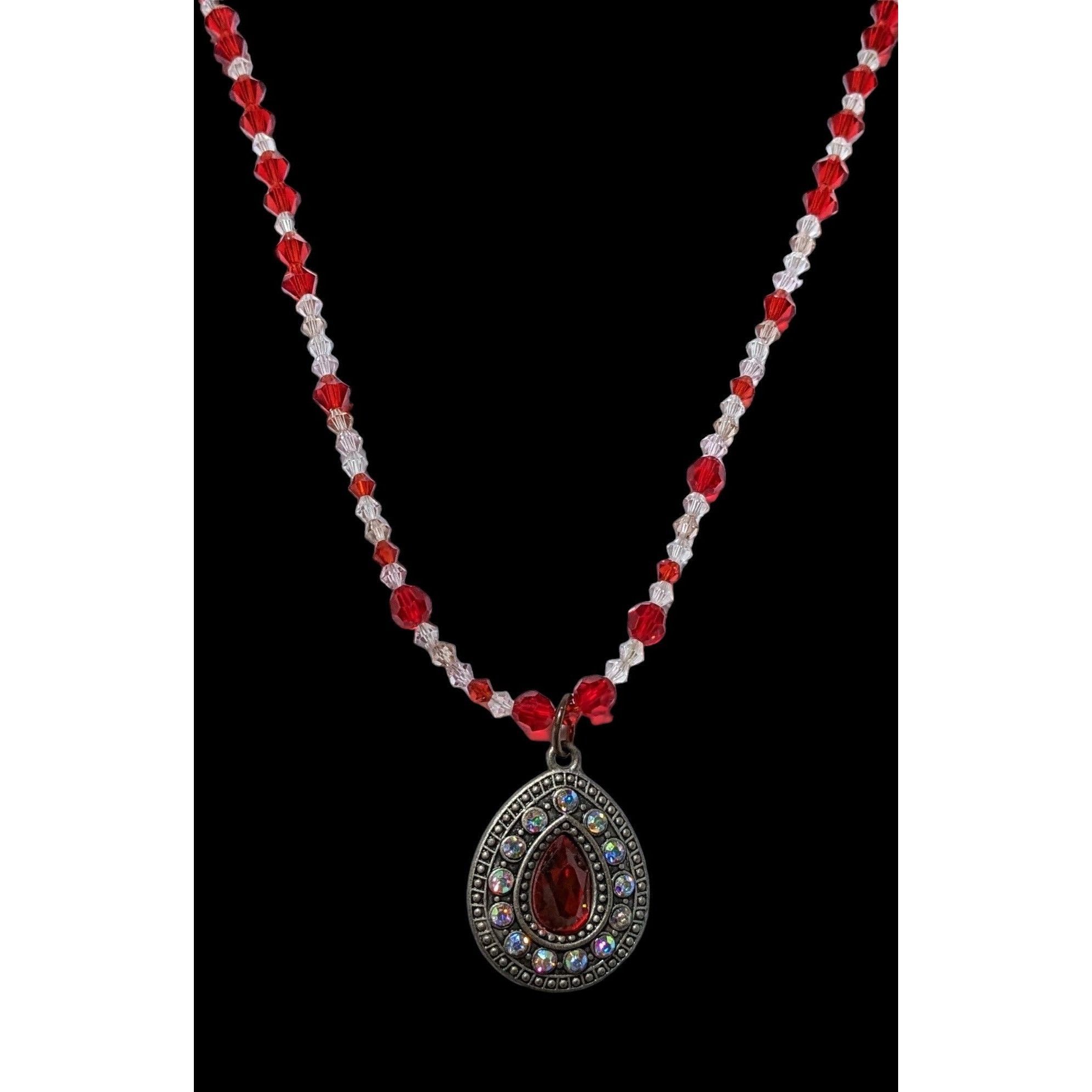 Other Vampire Glam Glass Beaded Teardrop Necklace Size ONE SIZE - 2 Thumbnail