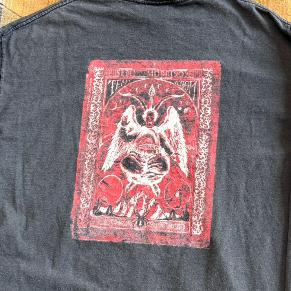 Spyder VINTAGE Spyder Long Sleeve T-Shirt XL Men 90s Skiing Baphomet Rare Black 1990s 90s SKiing Winter Mens Size US XL / EU 56 / 4 - 5 Thumbnail