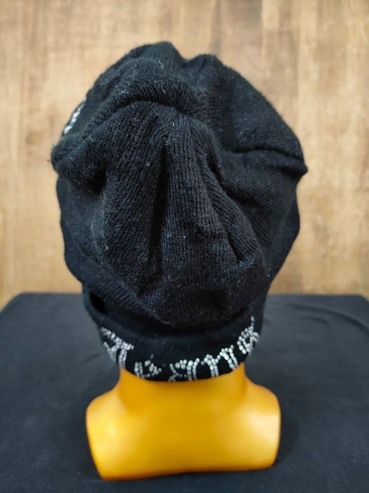 Japanese Brand Punk seditionaries black loose beanie streetwear hat #152DLL Size ONE SIZE - 6 Thumbnail