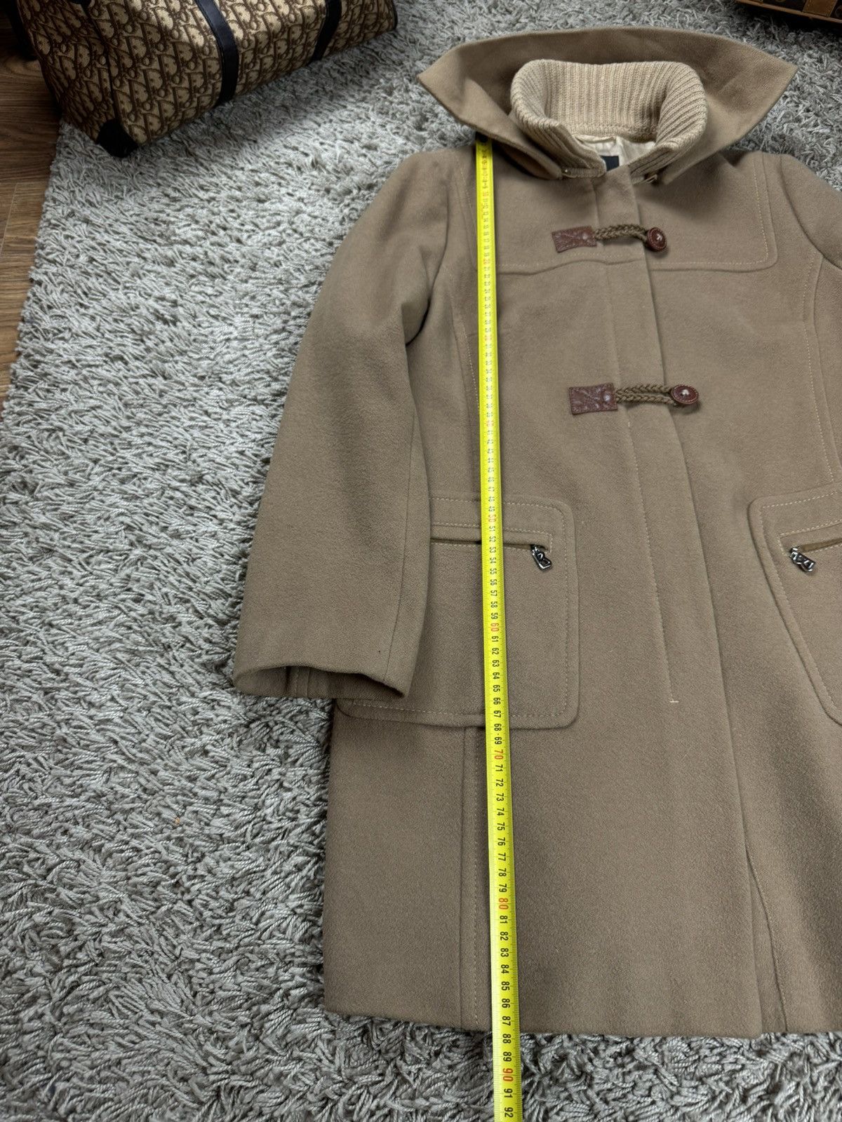 Bogner Wool alpaka coat Bogner original streetwear luxury item Size L / US 10 / IT 46 - 7 Thumbnail