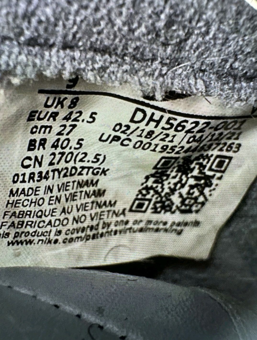 Nike Nike Air Force 1 Mid Jewel QS NYC - Cool Grey Size 9 Men Size US 9 / EU 42 - 7 Thumbnail