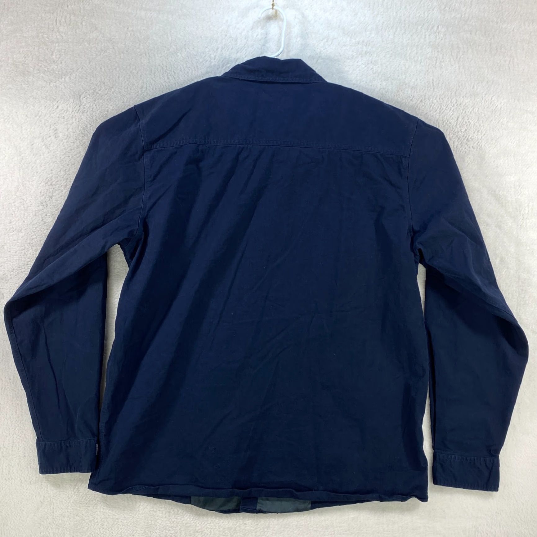 Vintage VINTAGE Smith+Rogue Long Sleeve Snap Up Blue Shirt Mens Size XXL Heavy Cotton Size US XXL / EU 58 / 5 - 2 Thumbnail