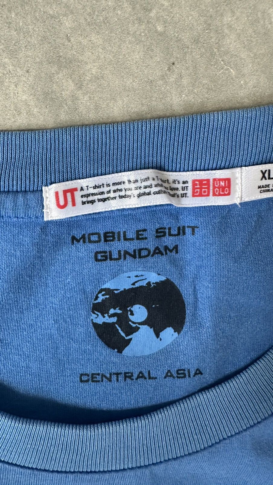 Anime GUNDAM CENTRAL ASIA TEE Size US L / EU 52-54 / 3 - 6 Thumbnail