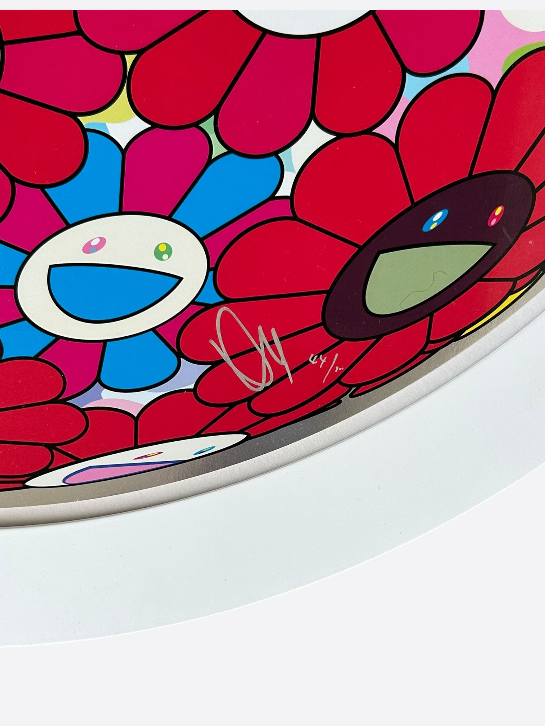 Other Art Takashi Murakami Red Flowerball Painting Size ONE SIZE - 2 Thumbnail
