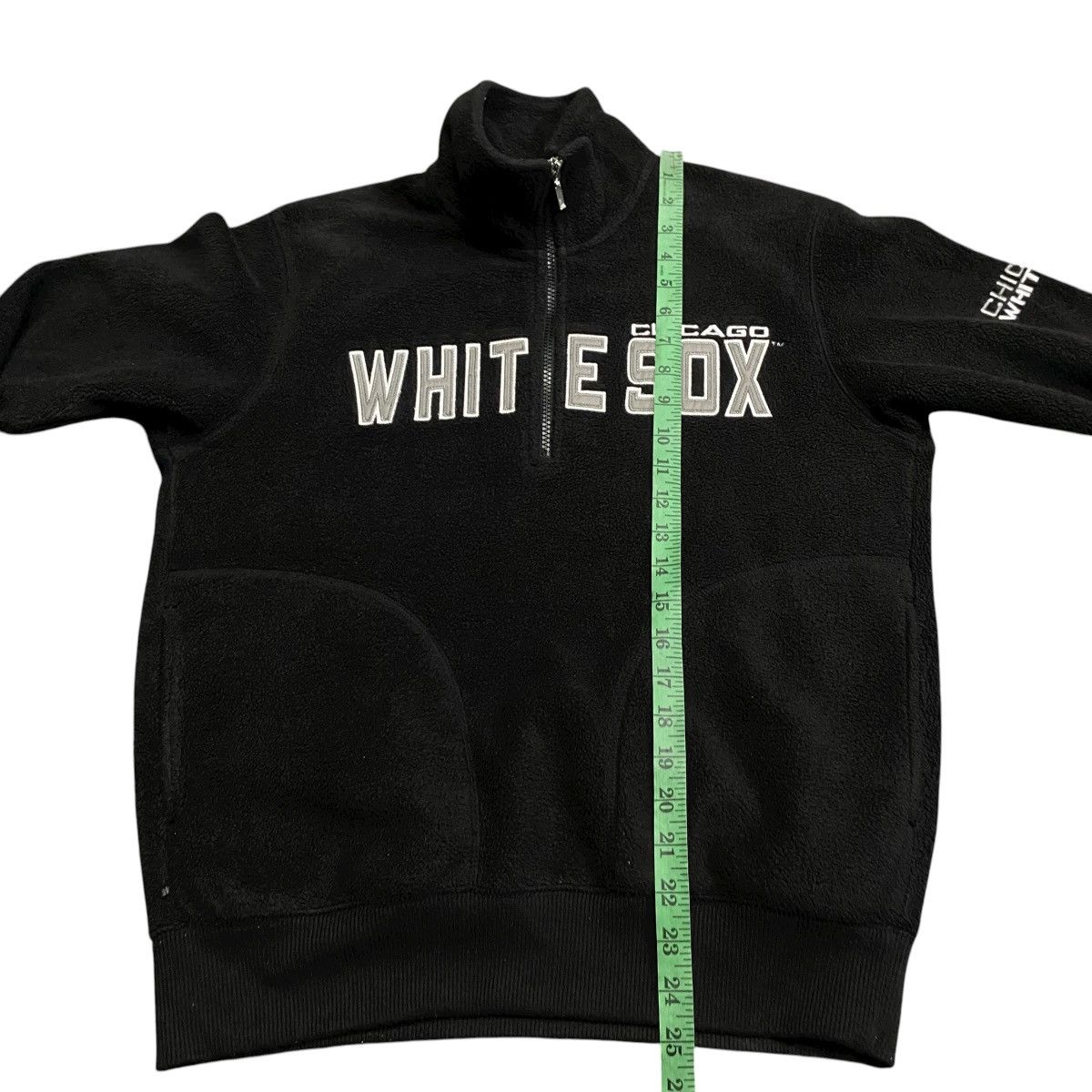 MLB Vintage Chicago White Sox Fleece Half Zip M Size Size US M / EU 48-50 / 2 - 12 Thumbnail