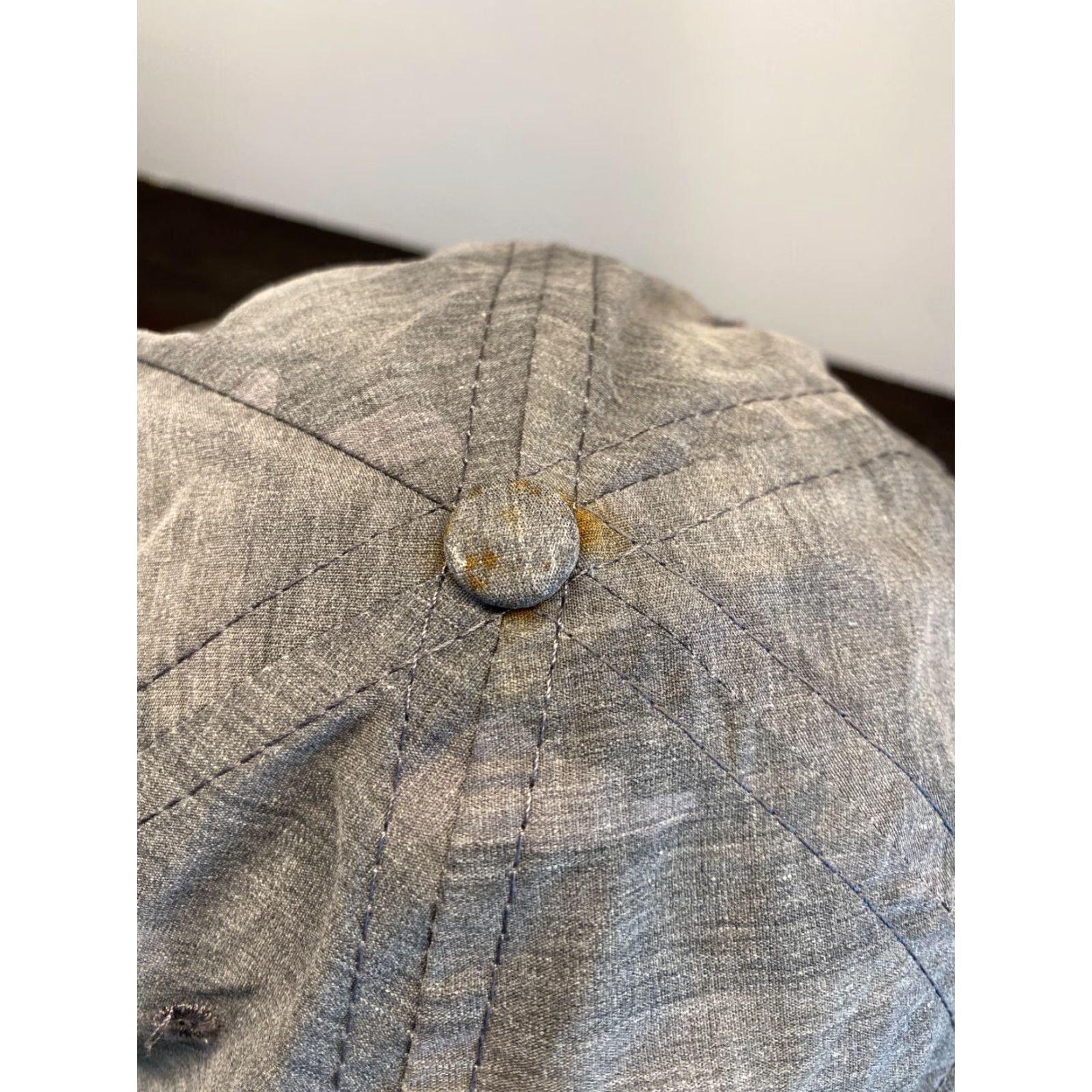 Vuori Vuori Hat Men One Size Gray Strapback Adjustable Soft Bill Dad Skate Travel Work Mens Size ONE SIZE - 5 Thumbnail