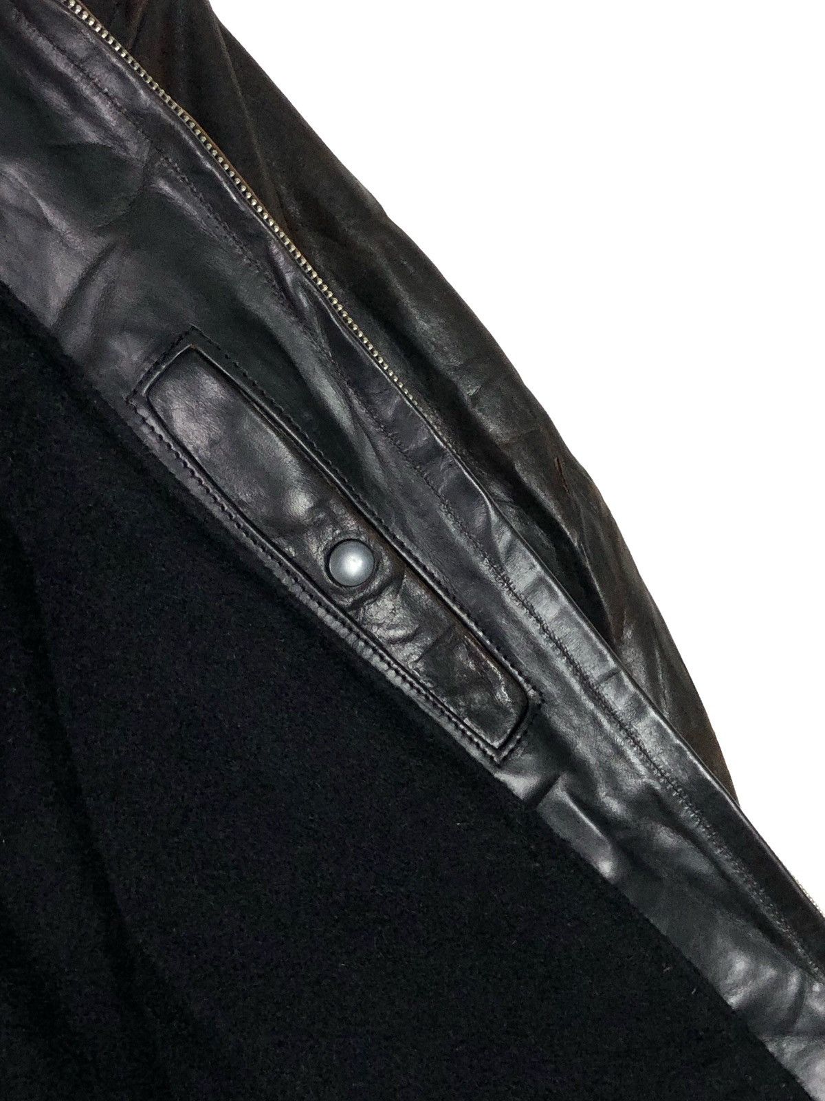 Aero Leathers RARE🔥HORSEHIDE FRONT QUARTER W/ ALPACA WOOL 6-POCKETS Size US M / EU 48-50 / 2 - 9 Thumbnail