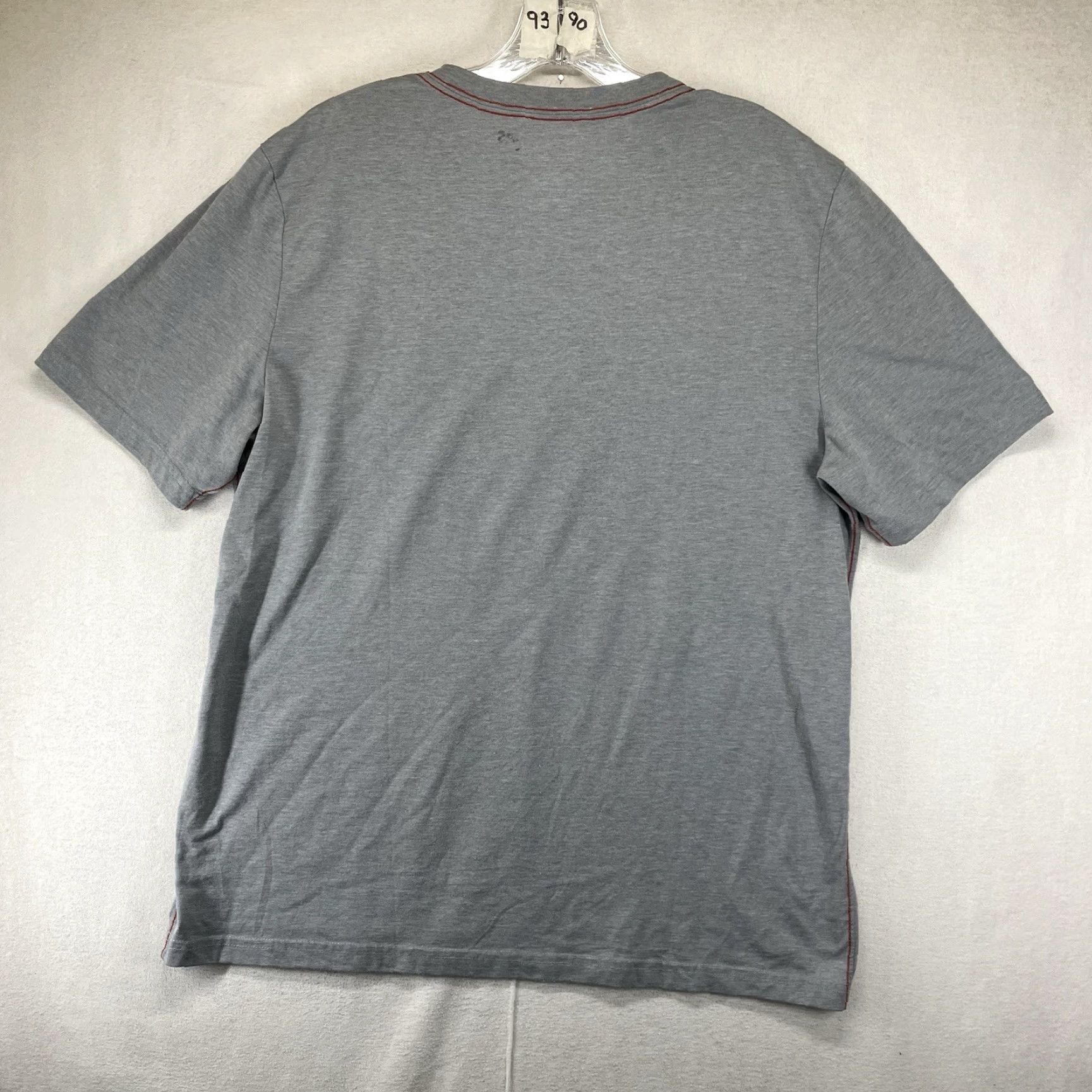 Vintage L.L.Bean Mens T-Shirt Regular Slightly Fitted Graphic Crew Neck Short Sleeve Gray Lightweight Cotton Polyester Logo Fisherman Size US M / EU 48-50 / 2 - 2 Thumbnail