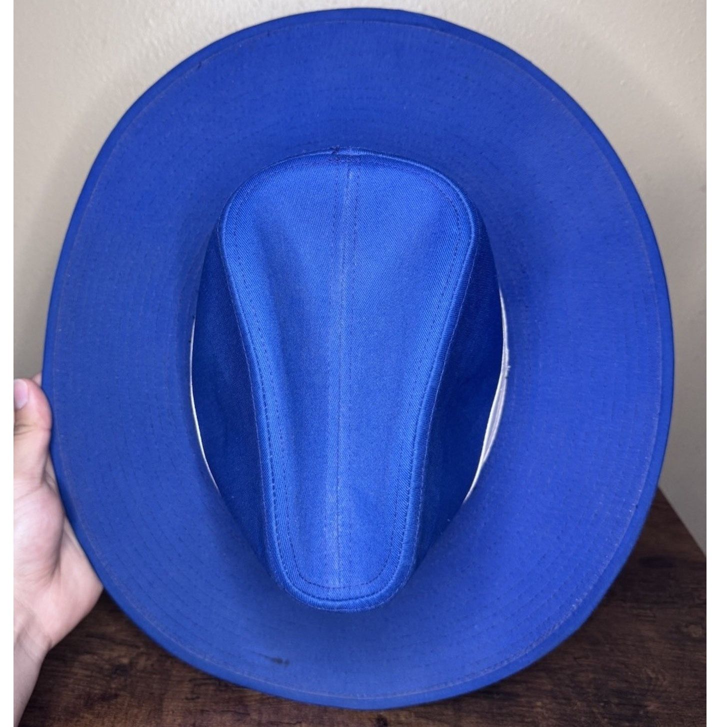 MLB VINTAGE ATLANTA BRAVES "YA" OFFICIAL MLB COWBOY HAT XL Size ONE SIZE - 2 Thumbnail