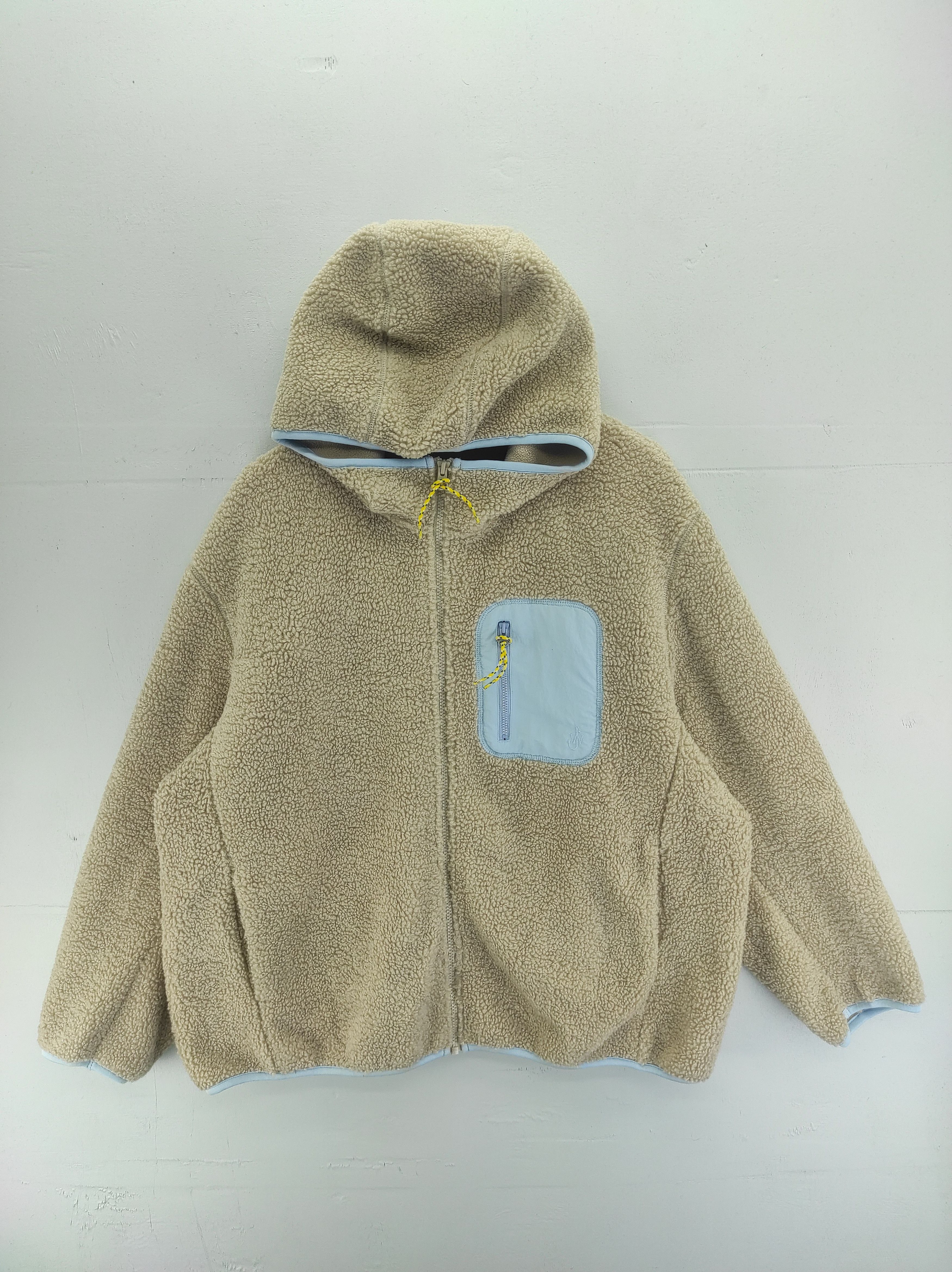 JW Anderson × Uniqlo J.W Anderson X Uniqlo Retro Fleece Hoodies Jacket Size US XXL / EU 58 / 5 - 1 Thumbnail