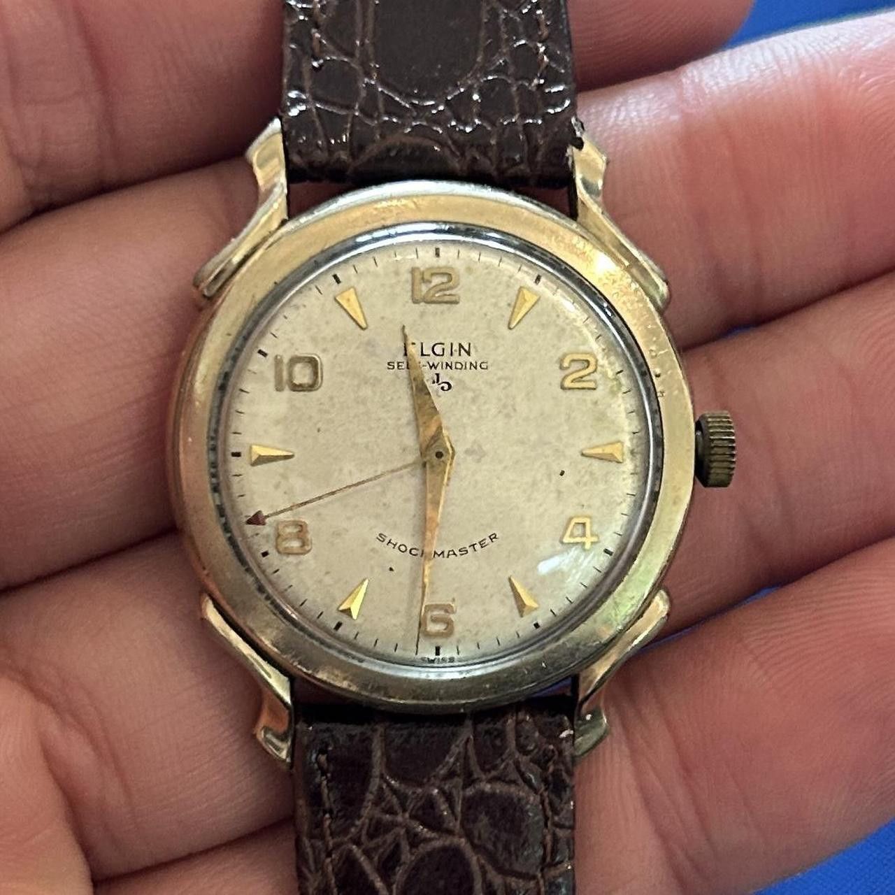 Elgin National Watch Company Vintage Elgin Self-winding Watch Size 38 - 1 Thumbnail
