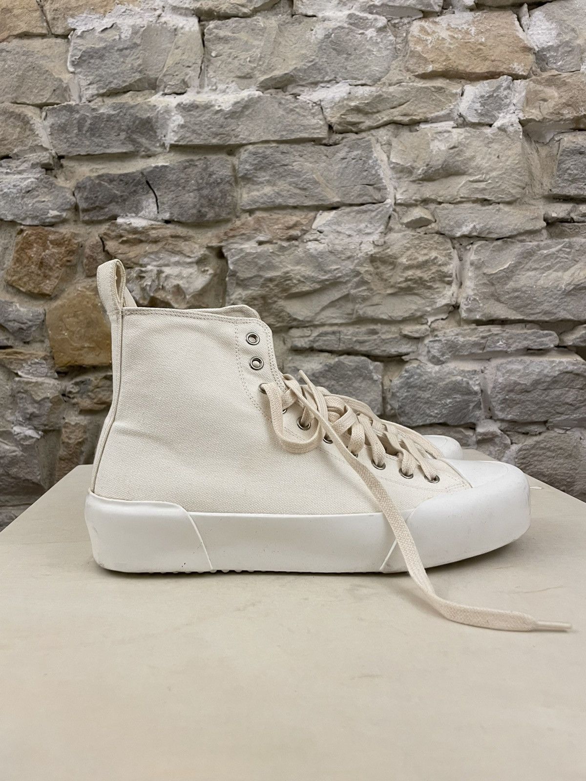 Jil Sander Jil Sander high top sneaker Size US 8 / EU 41 - 10 Thumbnail