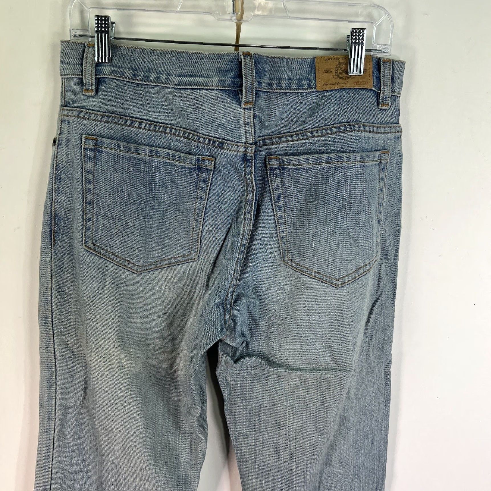 Eddie Bauer VINTAGE Eddie Bauer Reg Fit Straight Leg Denim Jeans Women's Size 8 Blue 30X33 Stretch Size 30" / US 8 / IT 44 - 5 Thumbnail