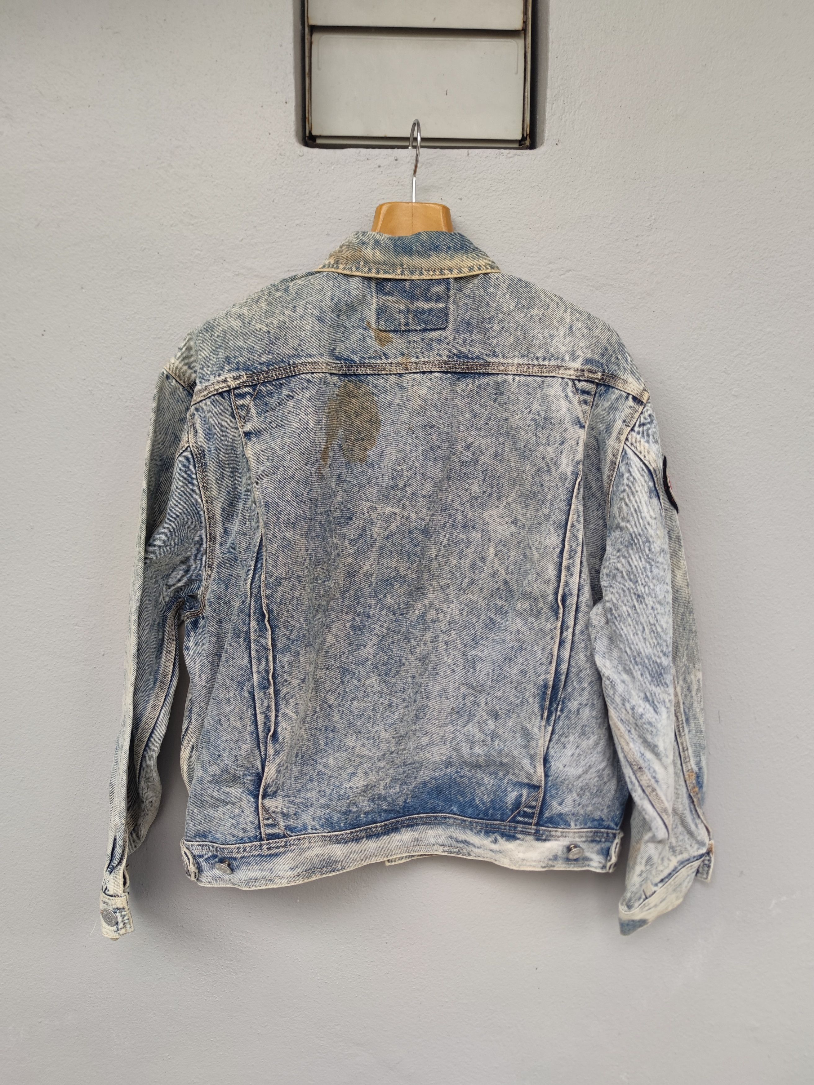 Edwin Vtg Edwin Denim Jacket Lucky Strike Penzoil Bel-Ray Oneal Size US L / EU 52-54 / 3 - 10 Thumbnail