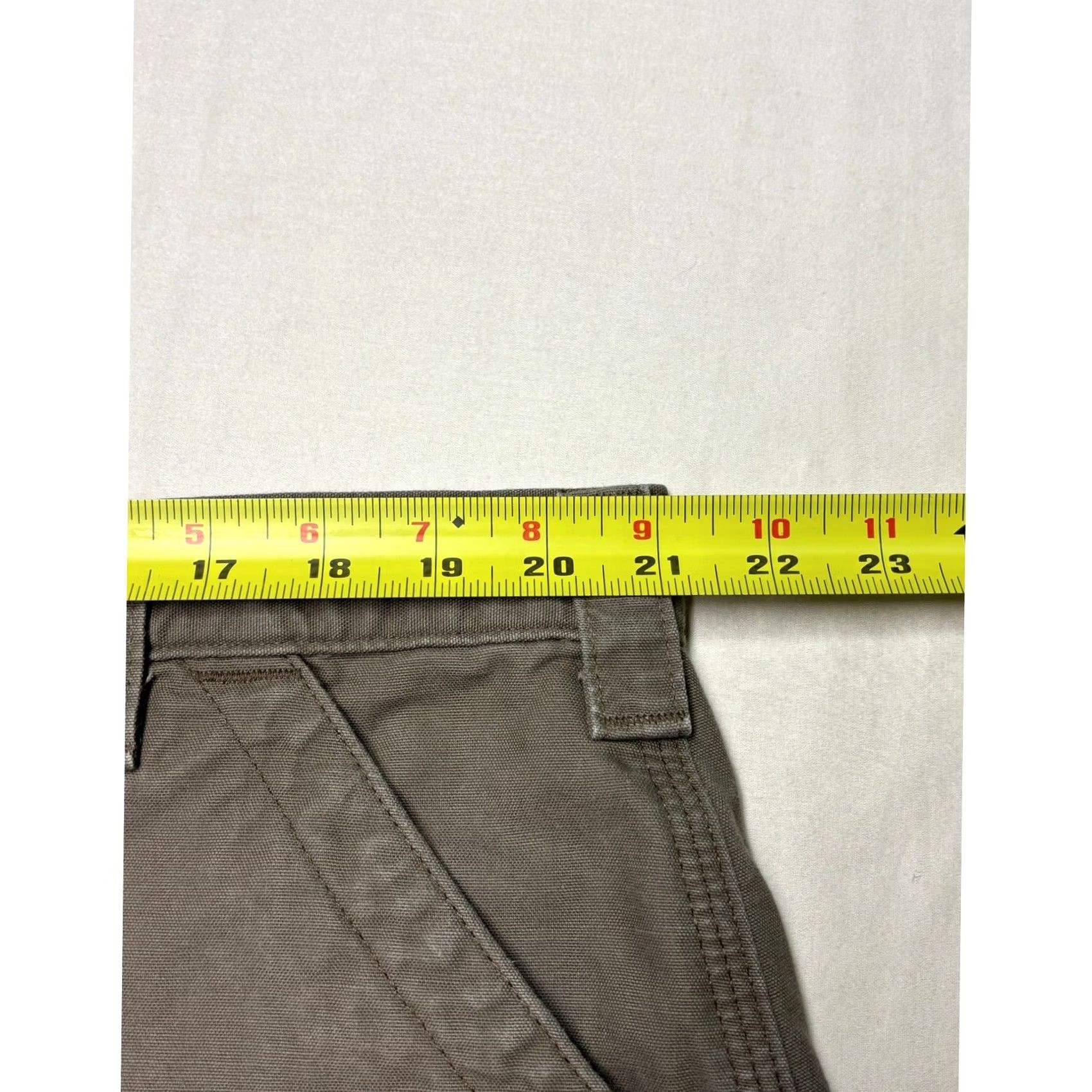 Carhartt Carhartt B147 LBR Mens Work Shorts Brown Khaki Utility Size US 44 / EU 60 - 6 Thumbnail