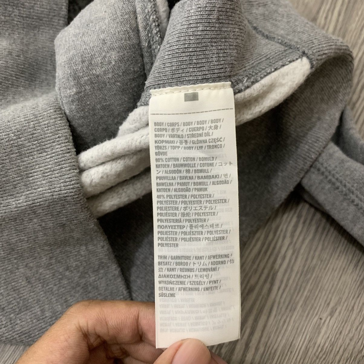 20471120 Vintage Abercrombie and Fitch gray sweater cardigan Size US S / EU 44-46 / 1 - 9 Thumbnail
