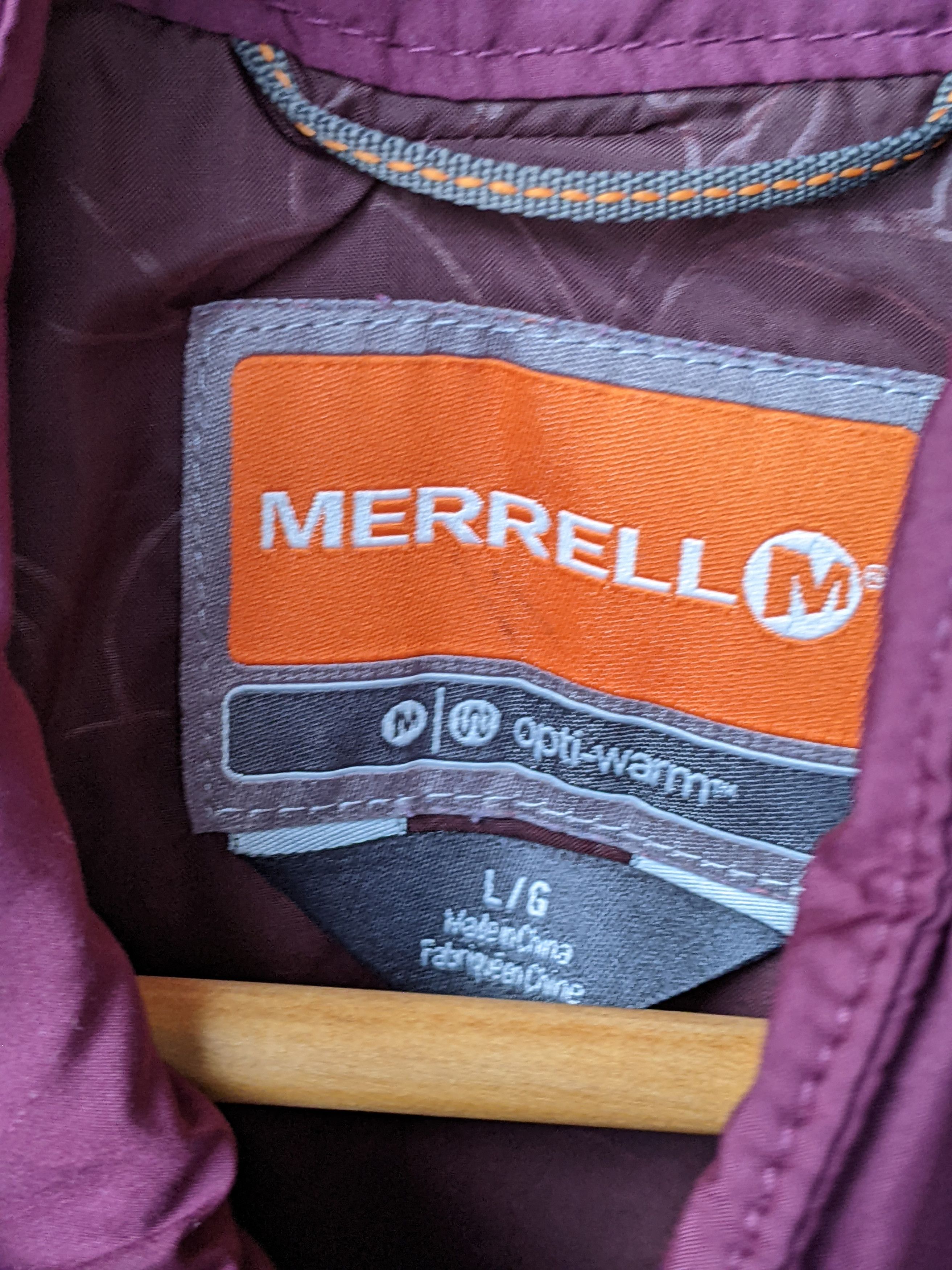 Merrell Merrell Womens Zip Jacket The North Face Arcteryx Patagonia Size L / US 10 / IT 46 - 12 Thumbnail