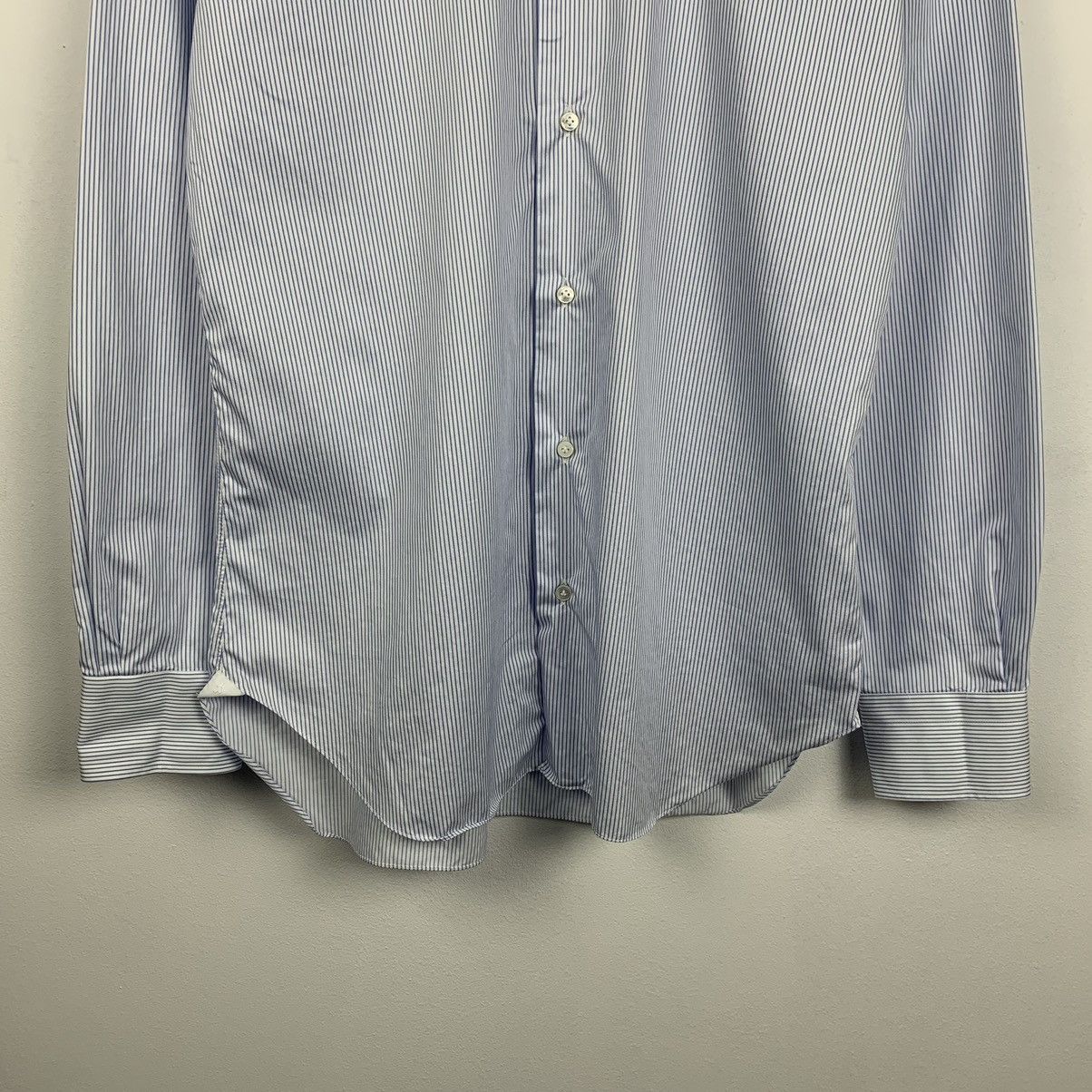 Barba Napoli Barba Napoli Classic Formal Dress Shirt Men’s Size 39 Blue Size US M / EU 48-50 / 2 - 3 Thumbnail