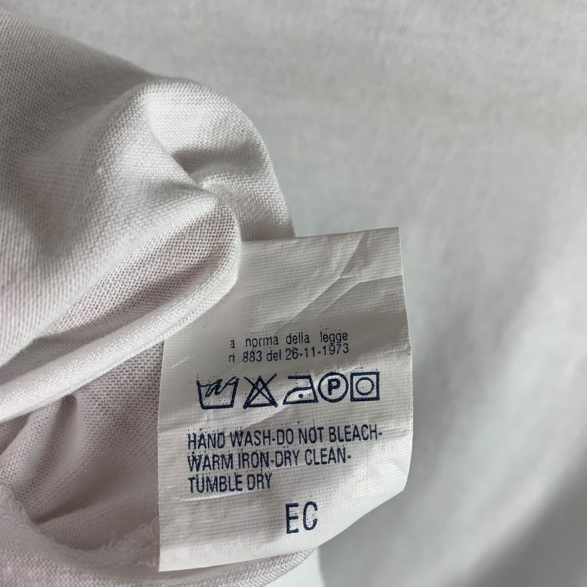 Versace × Vintage Vintage VERSACE JEANS Couture big spellout logo tee Size US M / EU 48-50 / 2 - 10 Thumbnail